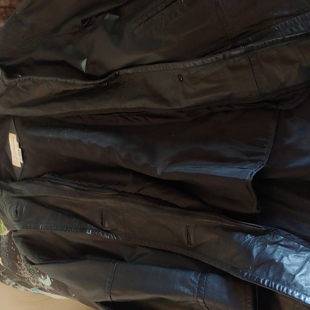 Leather Coat
